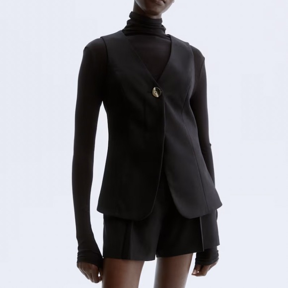H&M Jackets & Blazers - h & m • vneck vest
